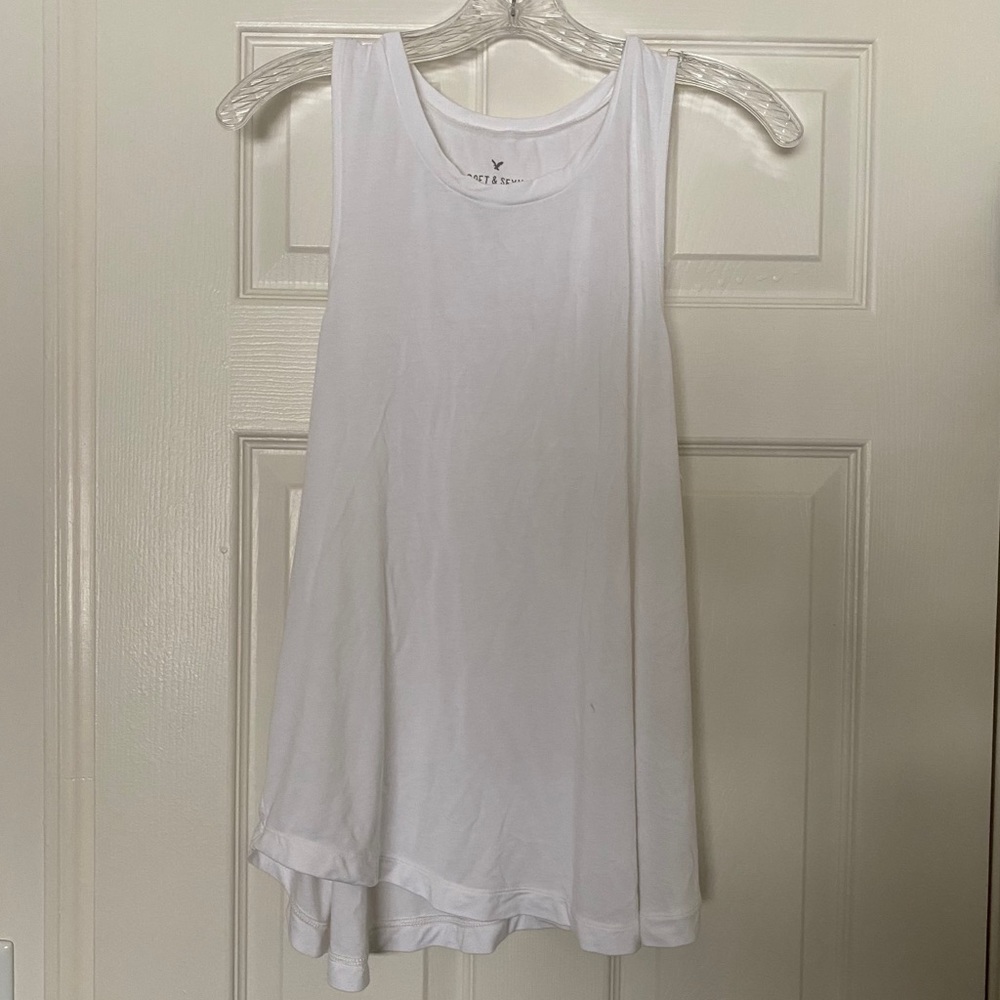 White tank top